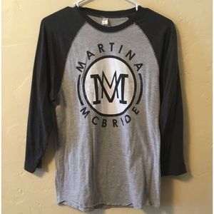 Martina McBride Baseball Style Concert Shirt
